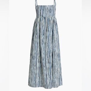 Vince Painterly Striped Maxi Dress